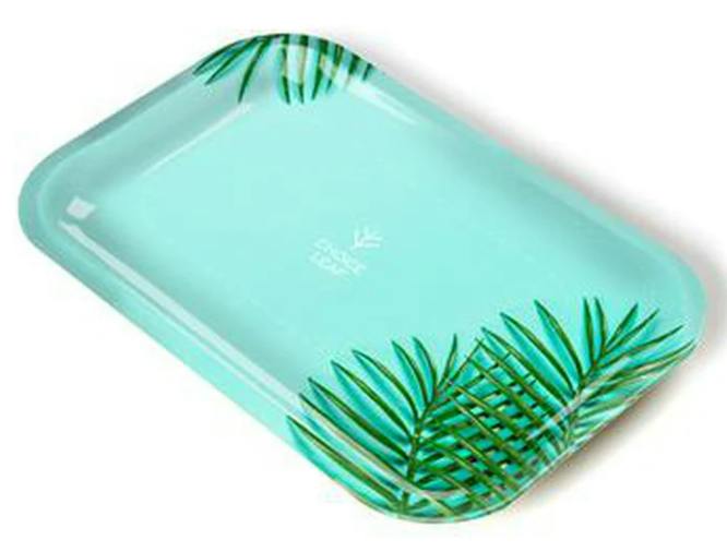 Medium Rolling Tray - Mint Palm
