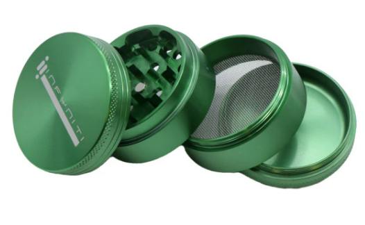 Infyniti - 4-Piece Grinder - 2.5" Green