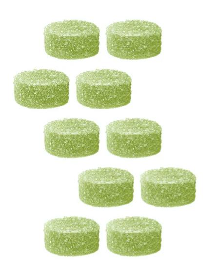 Edison : Kiwi Berry Burst 1:1 CBD:THC Nano Chews - 50mg THC & 50mg CBD