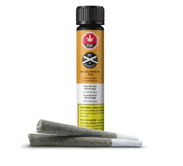 BC Doobies : Brazilian Haze- 2 x 1g
