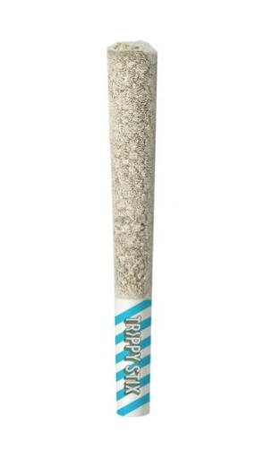 Trippy Sips : Trippy Stix DBL Diamond Blend Infused Pre-Rolls (Blue Lemonade) - 1 x 1g
