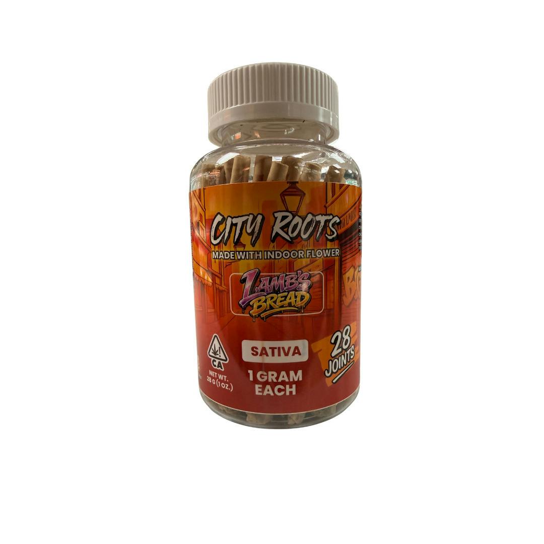 City Roots - Lamb's Bread (Sativa) 28pk Prerolls