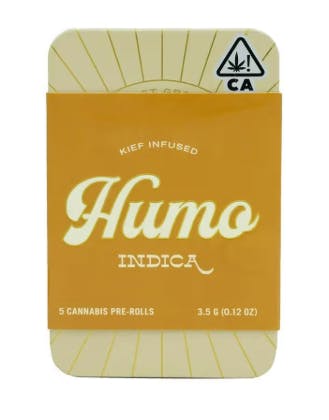 HUMO -: INFUSED PREROLL PACK - INDICA - MAZAPAN - .5G - (5PK)