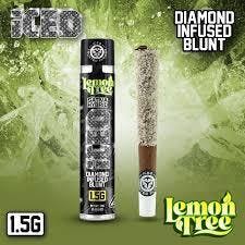 ICED -: INFUSED BLUNT - SATIVA HYBRID - LEMON TREE - 1.5G