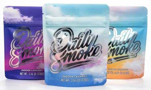 DAILY SMOKE - FLOWER - HYBRID - STRAWBERRIES GUAVA - 14G