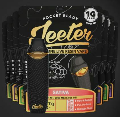 JEETER - AIO - LIVE RESIN - INDICA - WATER BOI - 1G
