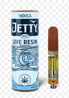 JETTY - CARTRIDGE - LIVE RESIN - INDICA - JOLENE OG - 1G