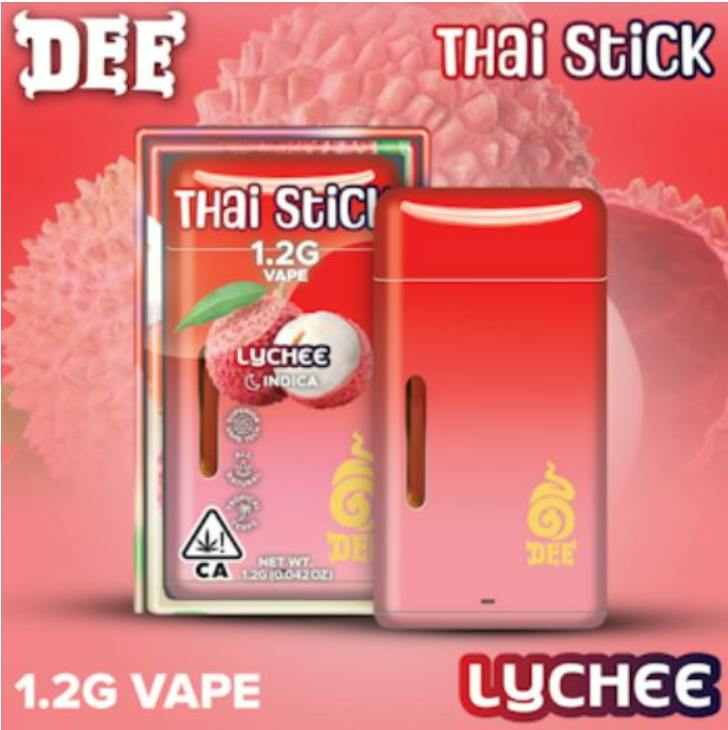 DEE - AIO - THAI STICK - INDICA - LYCHEE - 1.2G