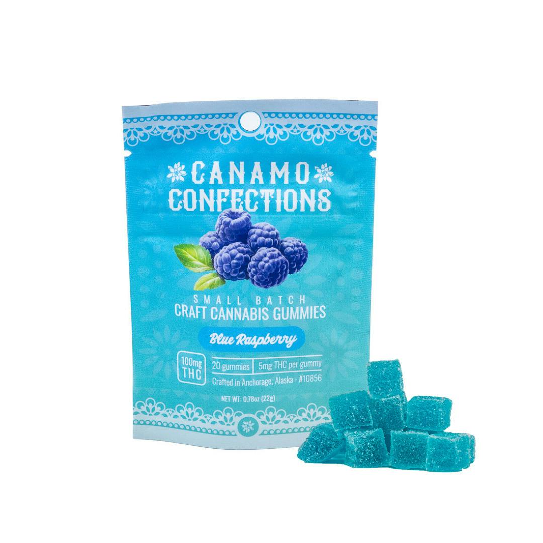 Canamo AK | Blue Raspberry | Gummies | 100mg