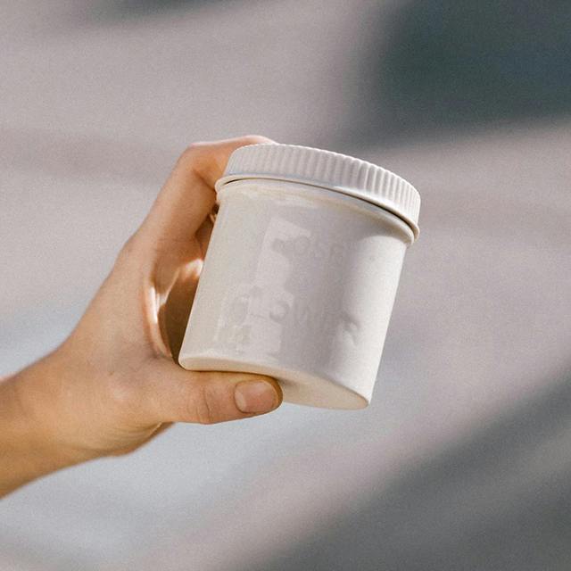 REFILLABLE CERAMIC CANNISTER at The Corner Farmacy - NOW OPEN!