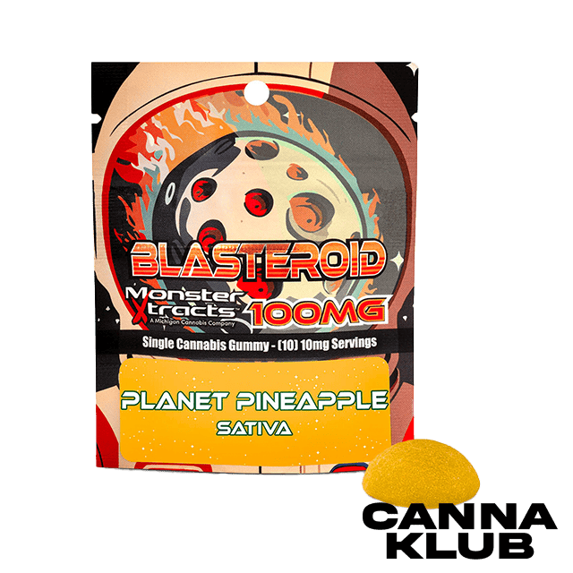 100MG PLANET PINEAPPLE GUMMY at The Corner Farmacy - NOW OPEN!