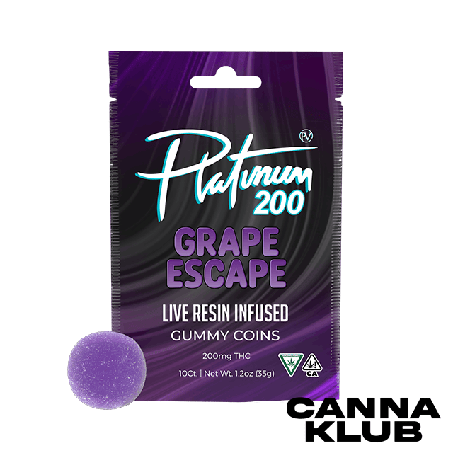 200MG GRAPE ESCAPE LIVE RESIN GUMMIES at Canna Klub Wolverine, Recreational Marijuana Dispensary
