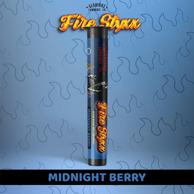 MIDNIGHT BERRY 1G INFUSED PRE ROLL *6 FOR 34* at The Corner Farmacy - NOW OPEN!