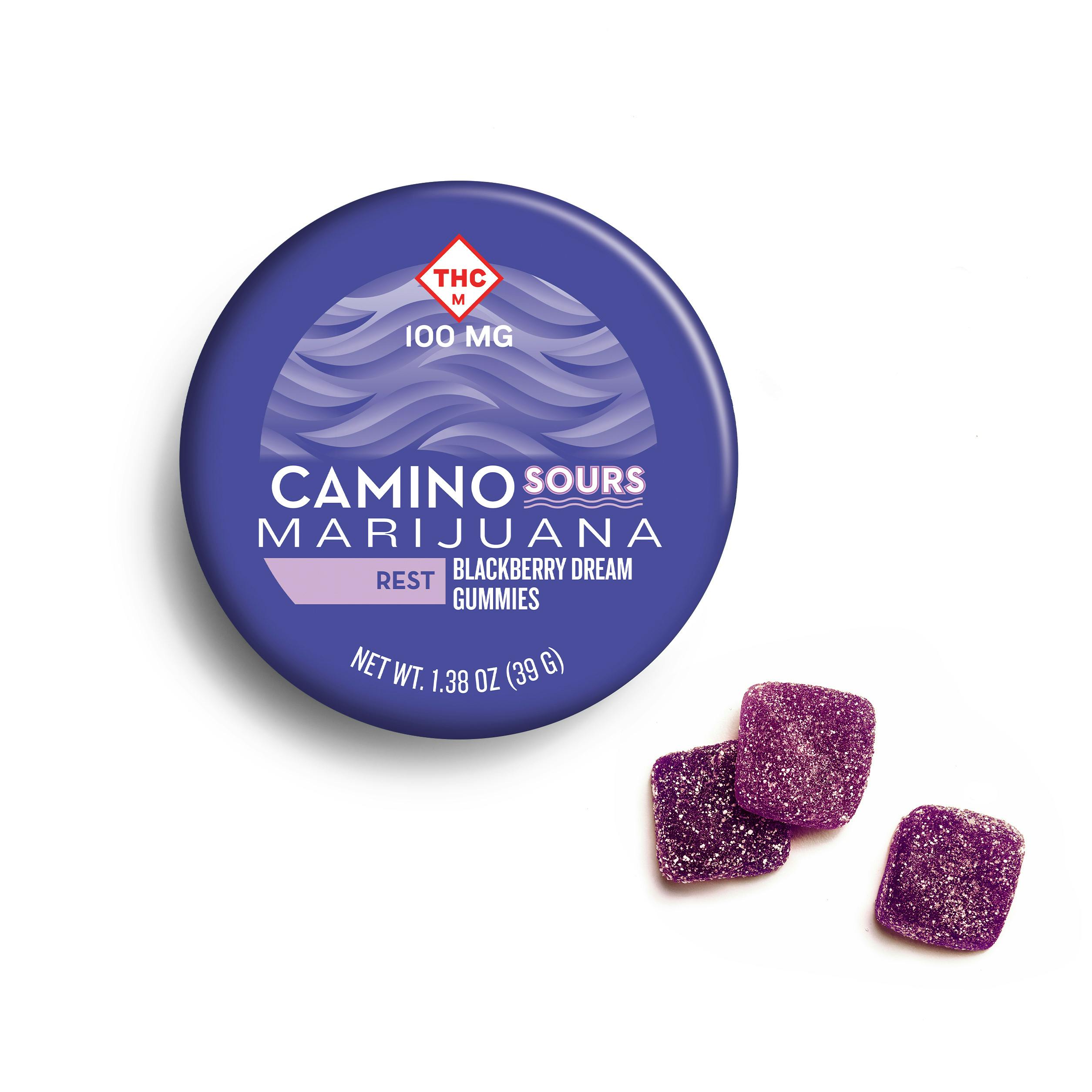 Blackberry Dream | THC:CBD:CBN Sour Gummies | 100mg (20pcs)