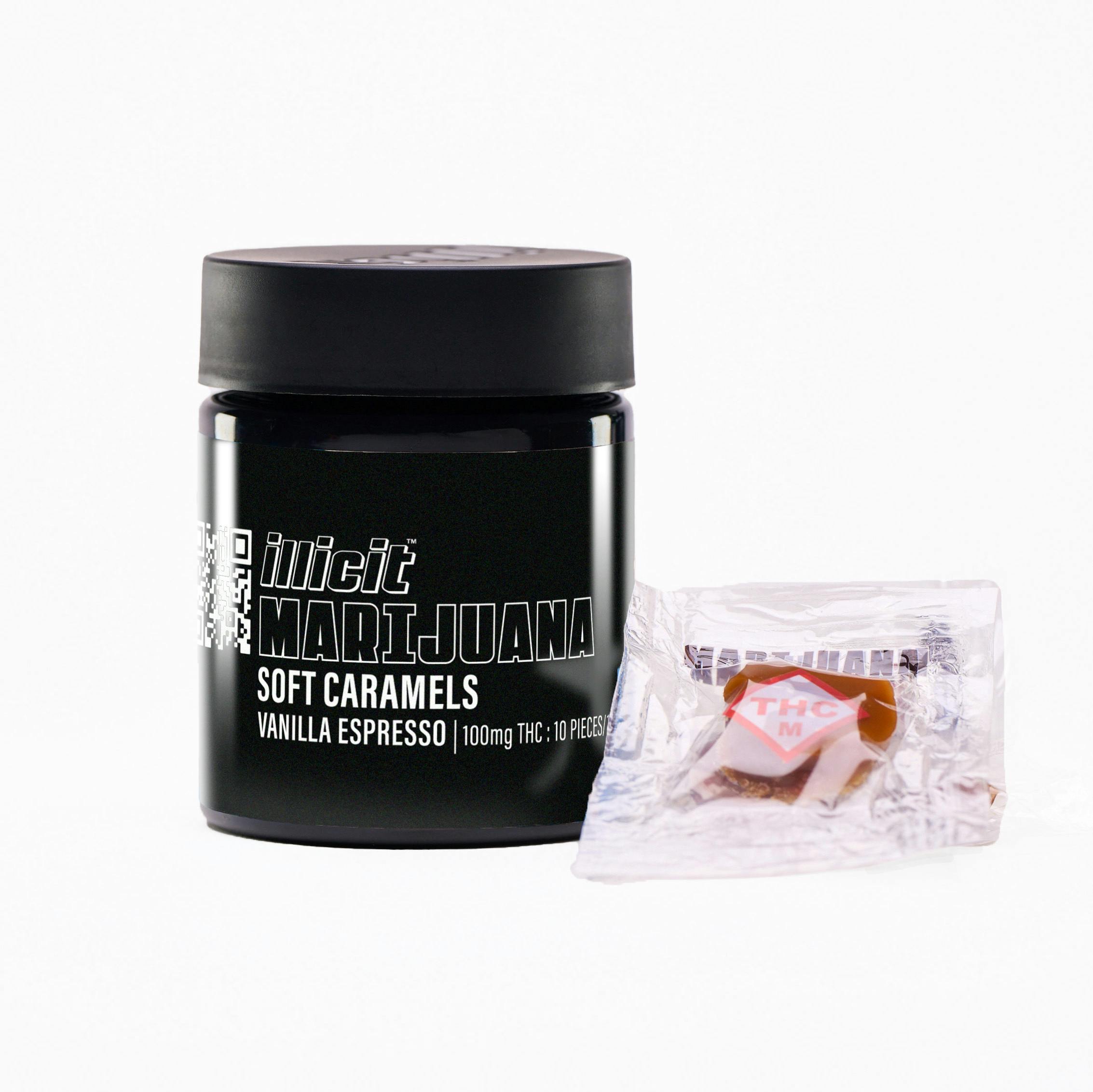 Vanilla Espresso | Soft Caramels | 100mg (10pcs)
