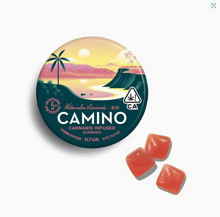Kiva Confections - Watermelon Lemonade Gummies (Camino)