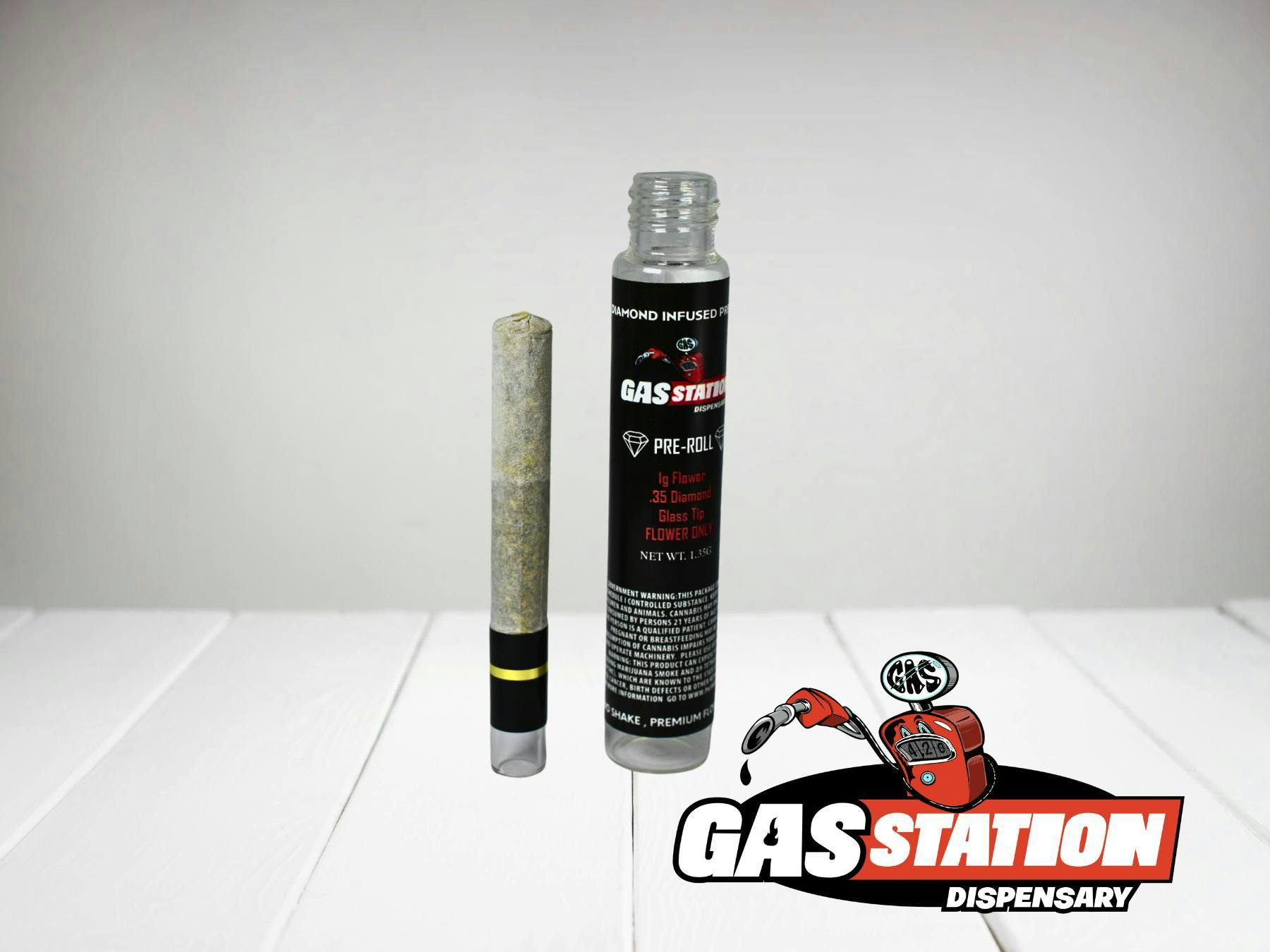 Gas Station Dispensary - Hi-Chew 1.35g Infused Preroll - 1.35 items