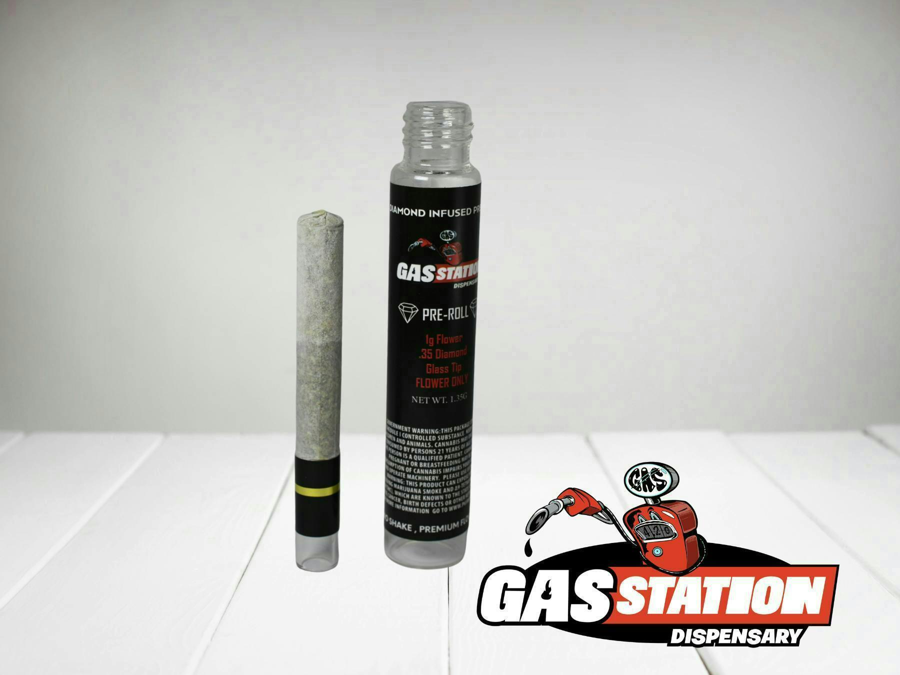 Gas Station Dispensary - Blue Dream 1.35G Infused Preroll - 1.35 items