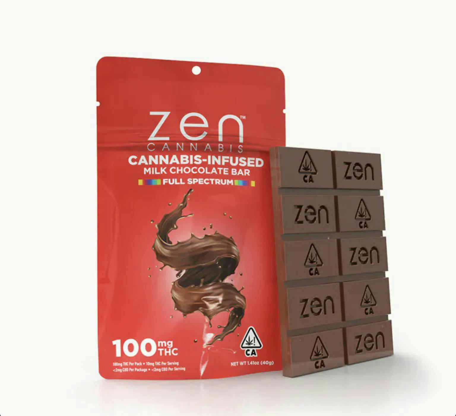 Zen - 100mg Milk Chocolate