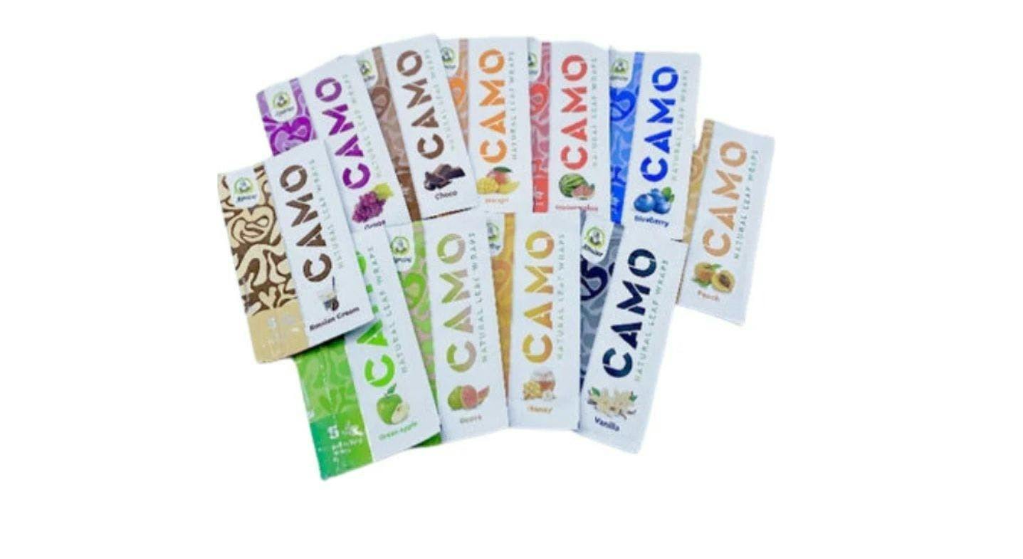 Camo - Camo 5PK Natural Leaf Wraps (Grape)