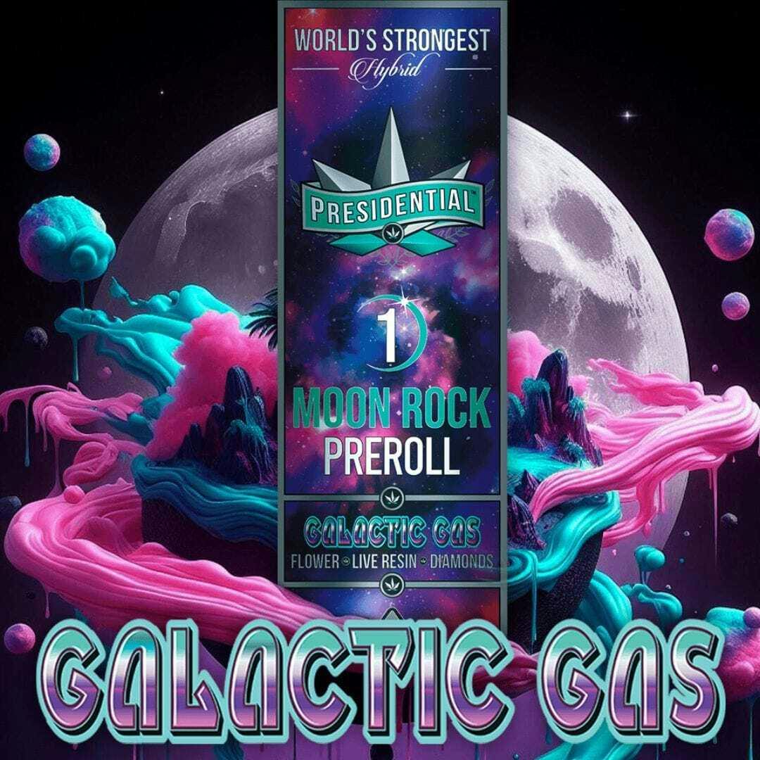 Presidential - Galactic Gas Moon Rock Preroll - 1.5 items