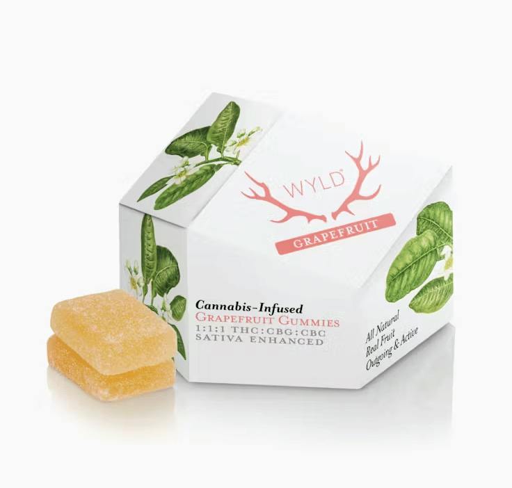 Wyld - Grapefruit Gummies 1:1:1