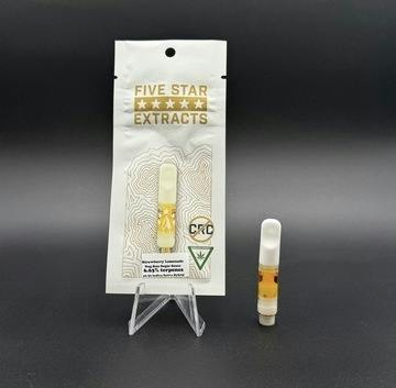 Strawberry Lemonade 510 Thread Nug Run Sugar Sauce Cartridge | Five Star Extracts | .5g
