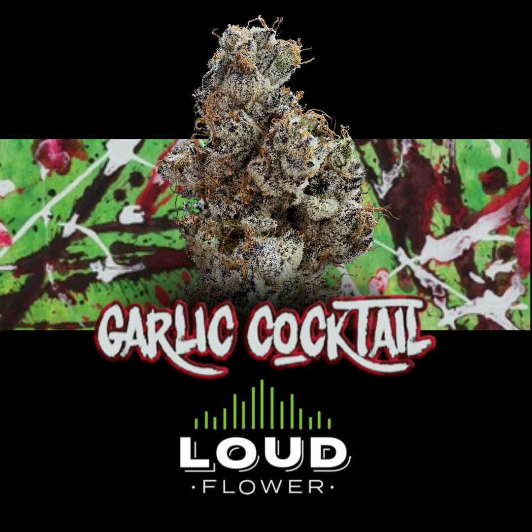Garlic Cocktail .7g Bubble Hash Infused Pre-Roll (3 Pack) | MI Loud Flower Farms | 2.1g