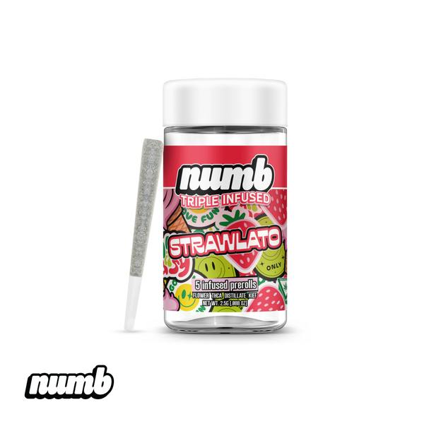 Strawlato | Infused Minis | 0.5g ea | 5pk