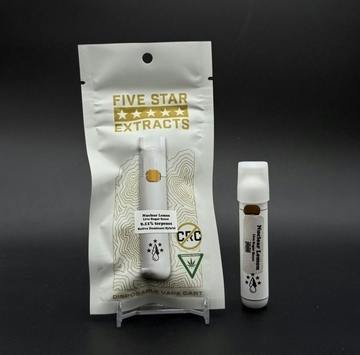 Nuclear Lemon Live Sugar Sauce Disposable Cartridge | Five Star Extracts | 1g (2/$55)