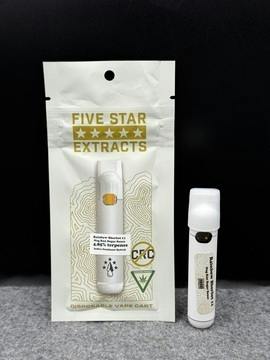 Rainbow Sherbet 11 Nug Run Sugar Sauce Disposable Cartridge | Five Star Extracts | 1g (2/$55)