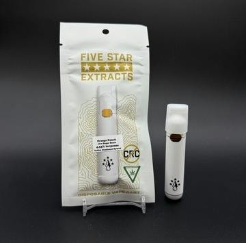 Orange Punch Live Sugar Sauce Disposable Cartridge | Five Star Extracts | 1g (2/$55)