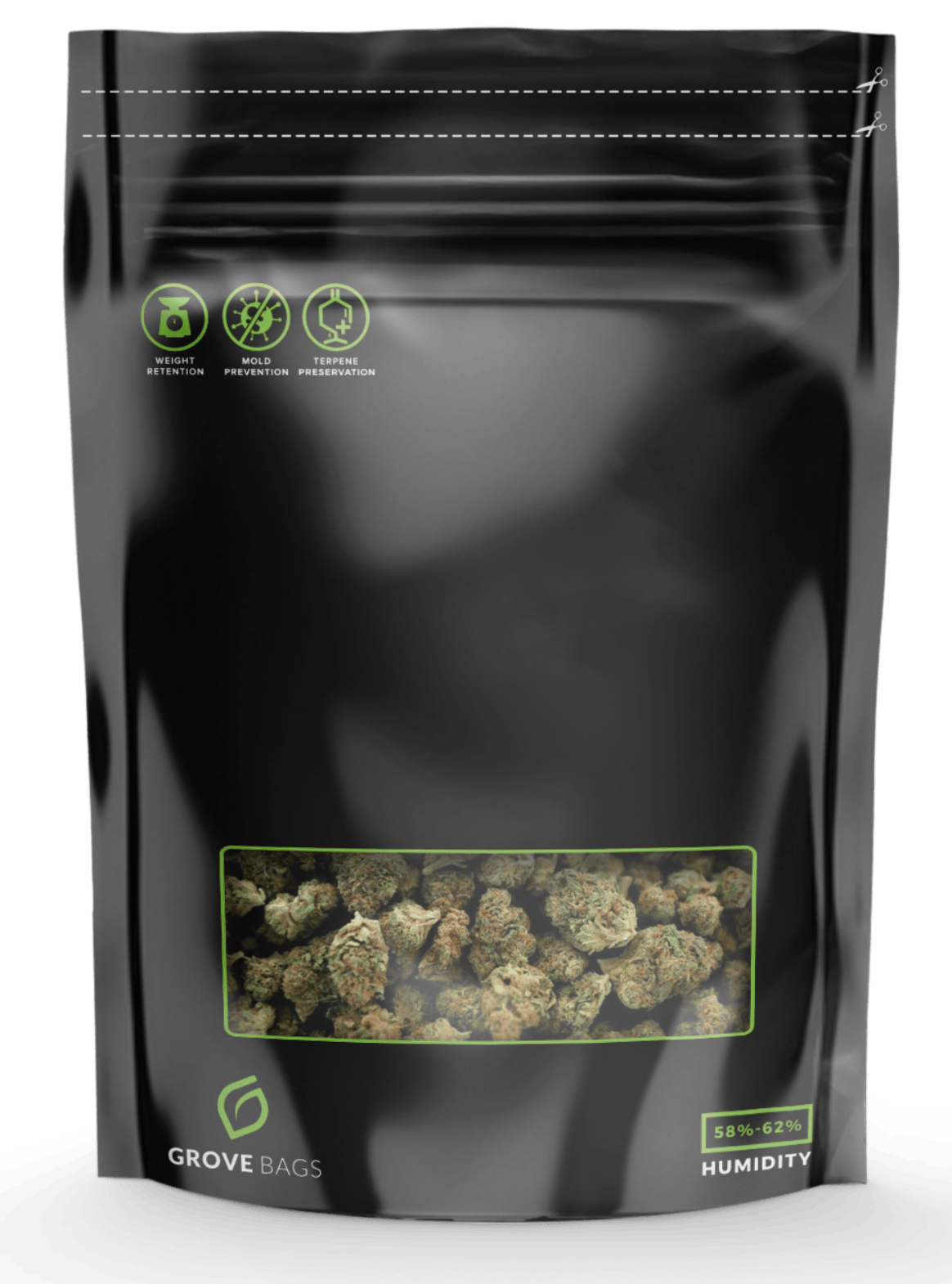 Grove Bags - TerpLoc 1/4 Pound Window Pouch – Single