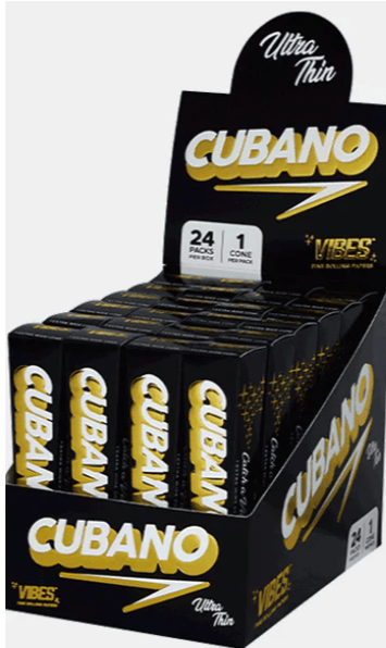 VIBES Cones Box - Cubano Ultra Thin