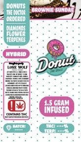 DONUT - BROWNIE SUNDAE 1.5G INFUSED P.R.(H)