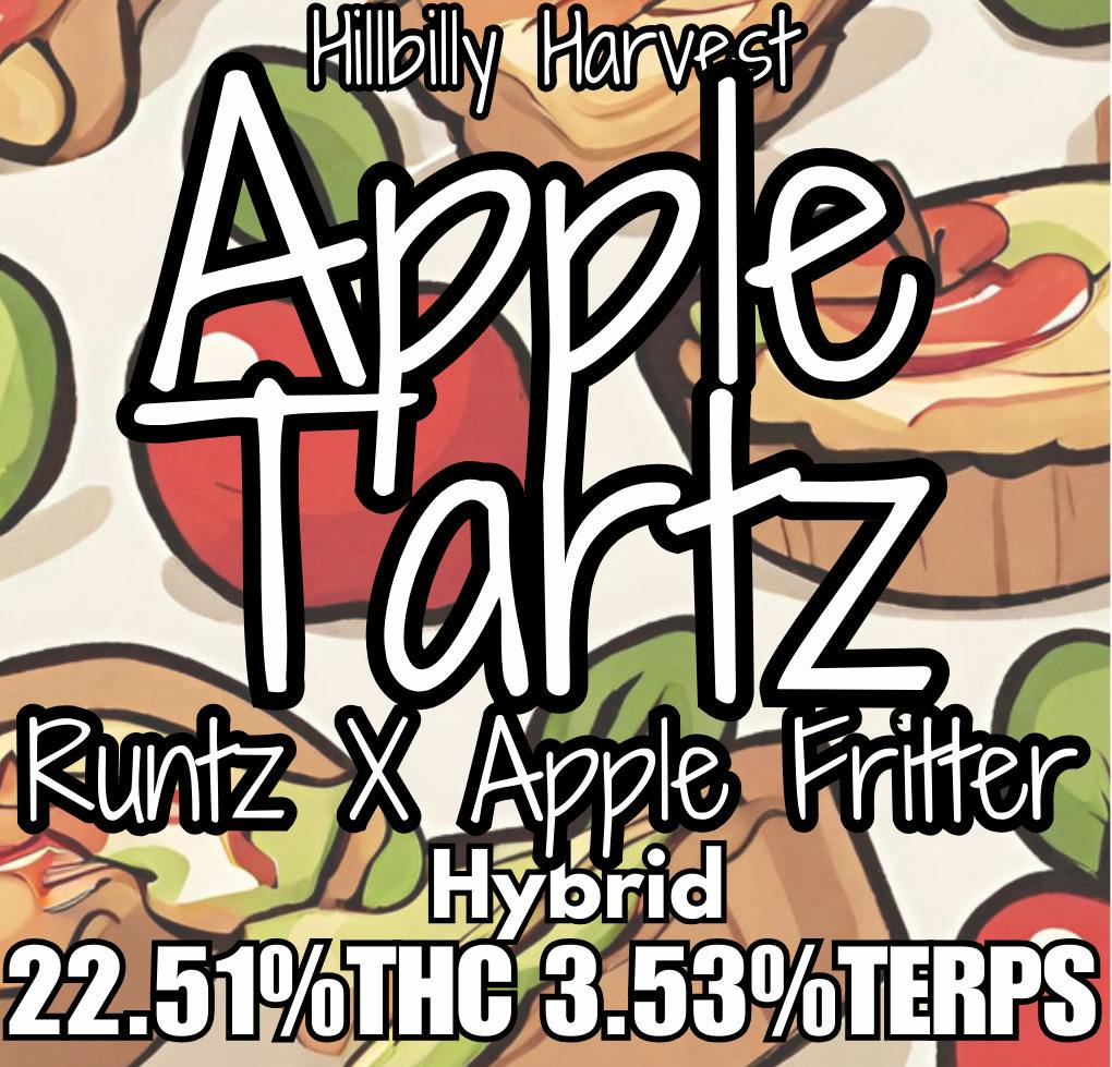 28G - HILLBILLY HARVEST - APPLE TARTZ b-bud (I)