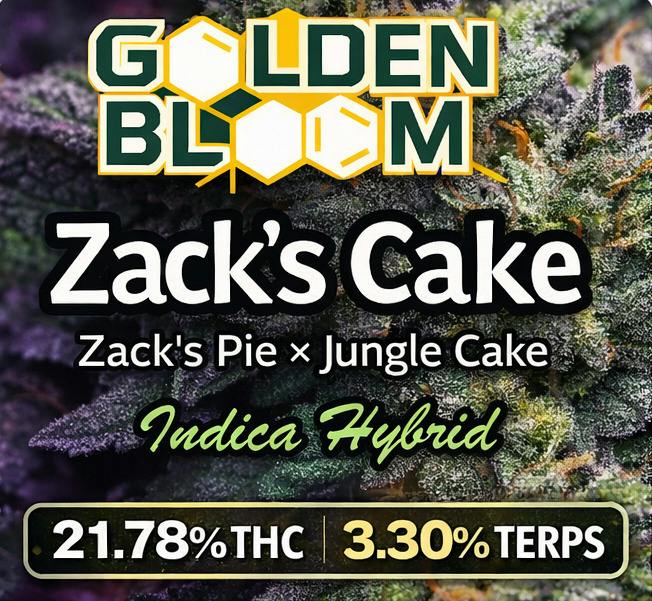 28G - GOLDEN BLOOM - ZACK'S CAKE - SMALLS-