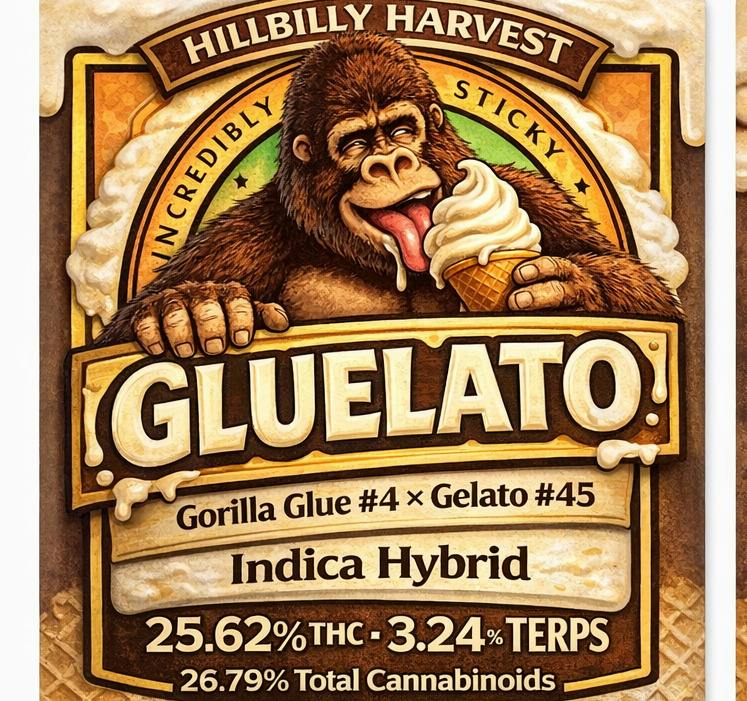 5G - HILLBILLY HARVEST - GLUELATO(I)
