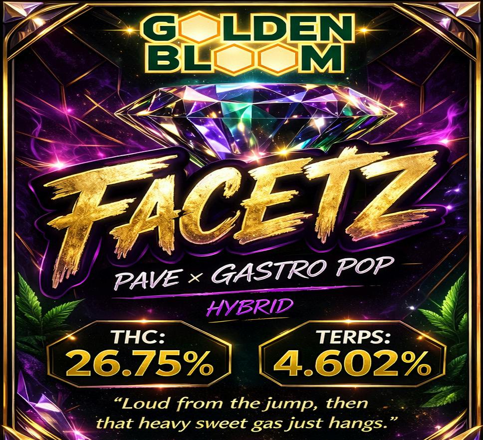 28G - GOLDEN BLOOM - FACETZ(H) B-BUDS