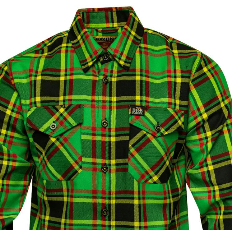 DIXXON Bob Marley 2026 Flannel - Men's Medium