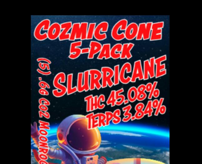 5pk Cozmic .6g Co2 Infused Pr - Slurricane (I)