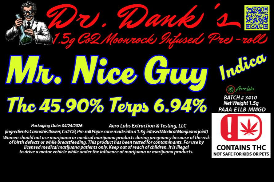Dr. Dank's 1.5g Infused Pr - Mr. Nice Guy (I)