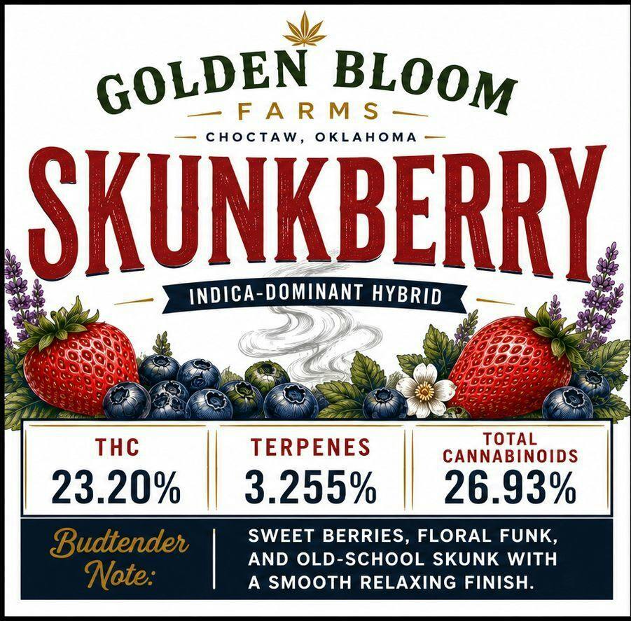 28G - GOLDEN BLOOM -SKUNKBERRY