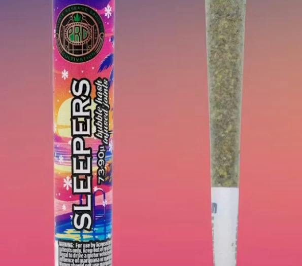 Super Miami Sleepers 1g Bubble Hash Infused - Private Reserve Gardens