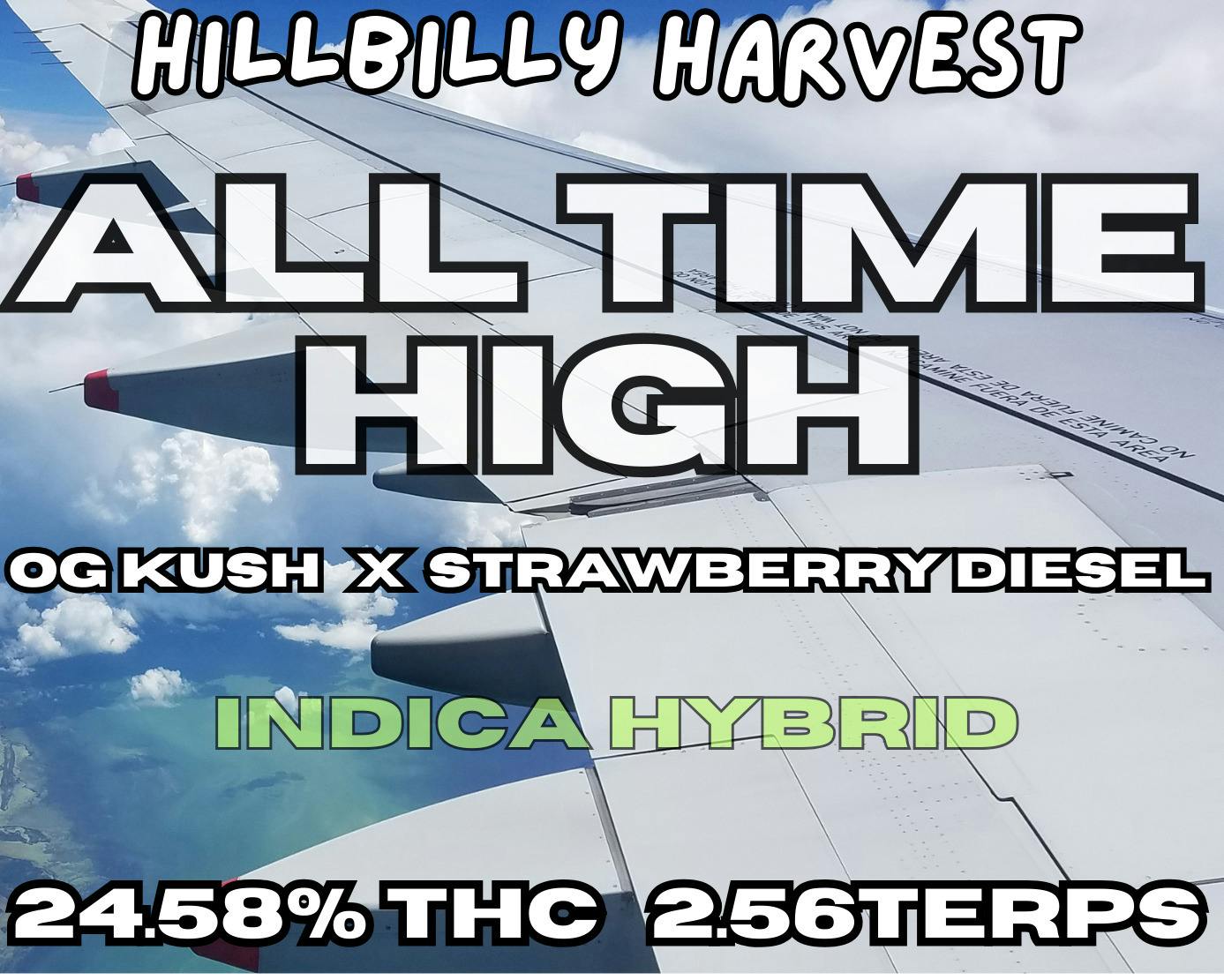 28G - HILLBILLY HARVEST - ALL TIME HIGH(I) B - BUDS