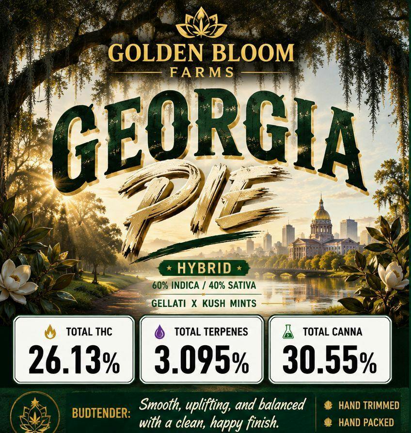 5g Golden Bloom - Flower - Georgia Pie (H)