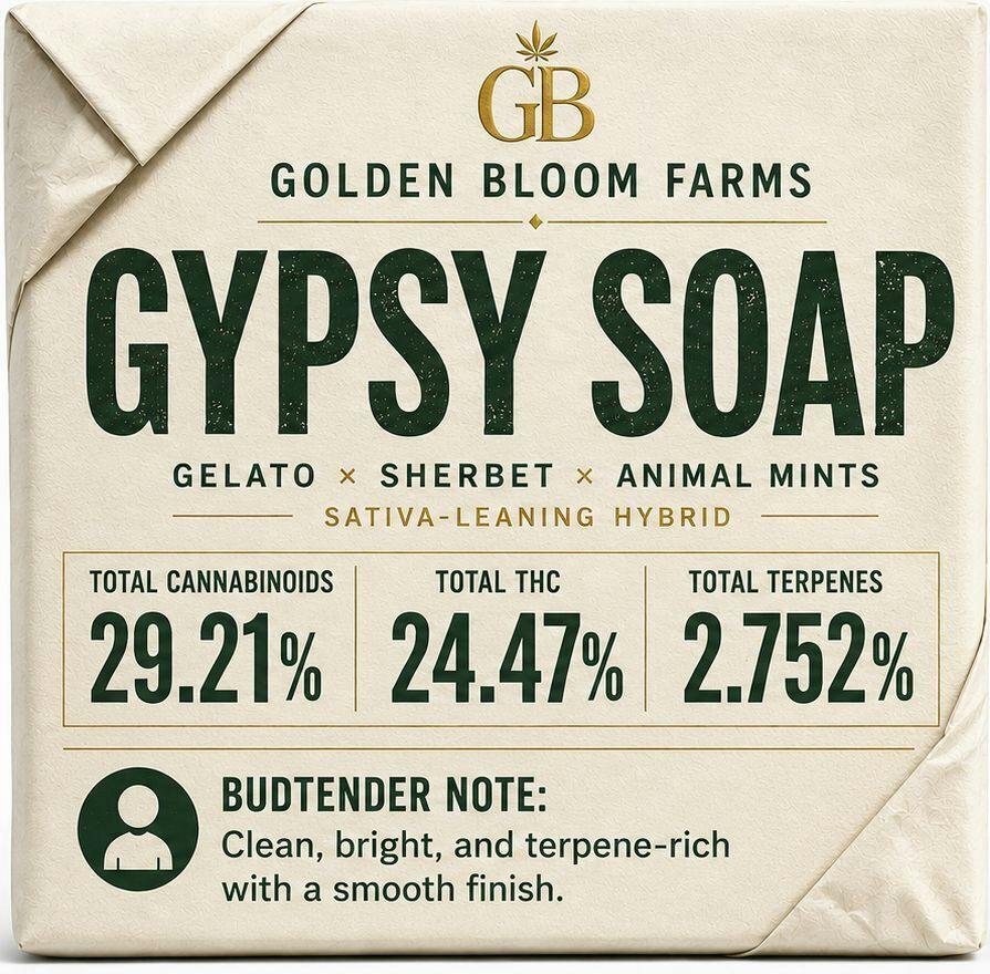 28G - GOLDEN BLOOM - GYPSY SOAP
