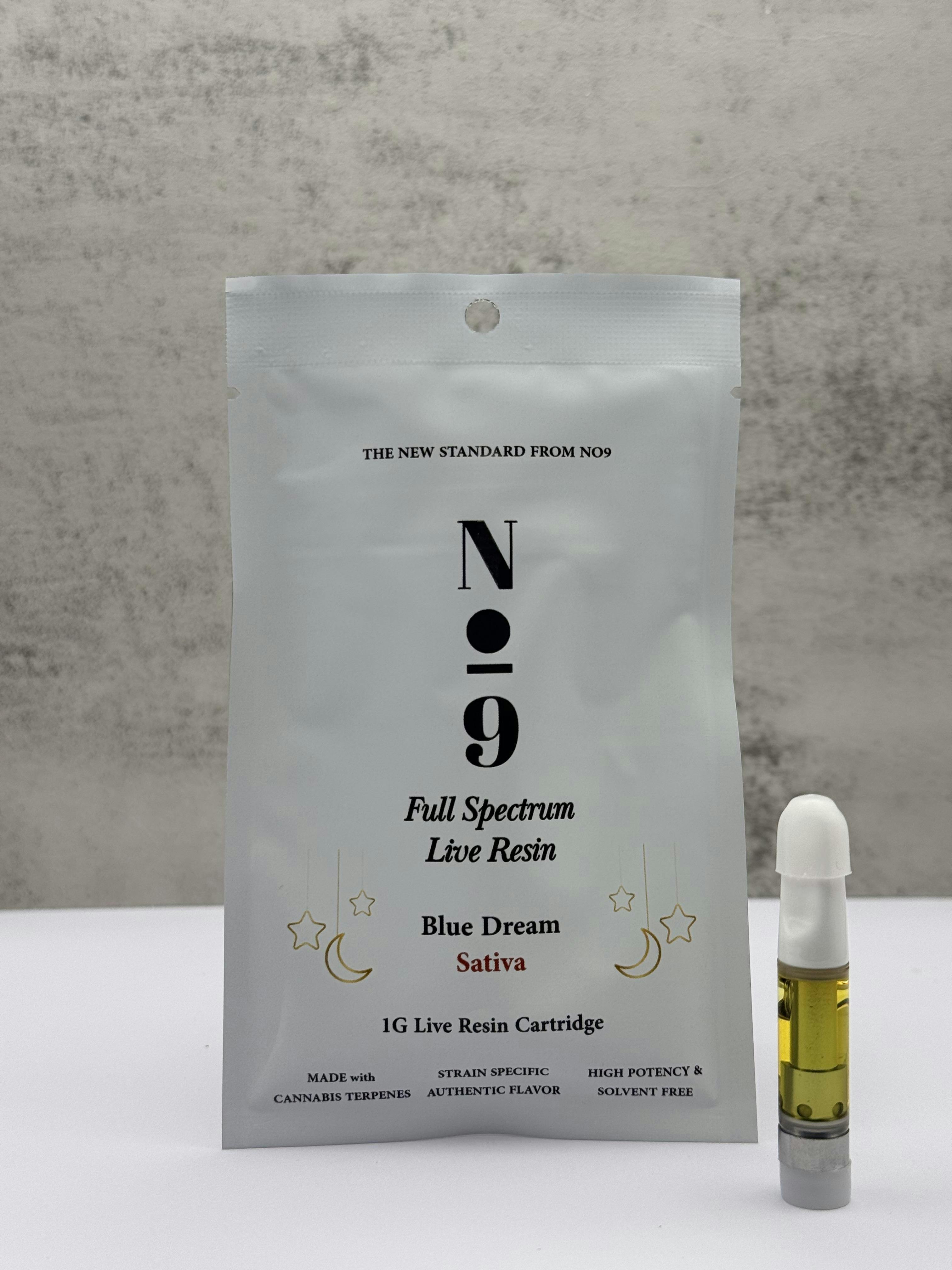 No9 - 1g 510 Blue Dream | Live Resin Cart