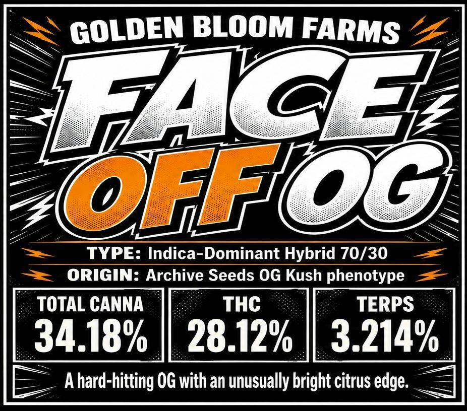 28G - GOLDEN BLOOM - FACE OFF OG (I)