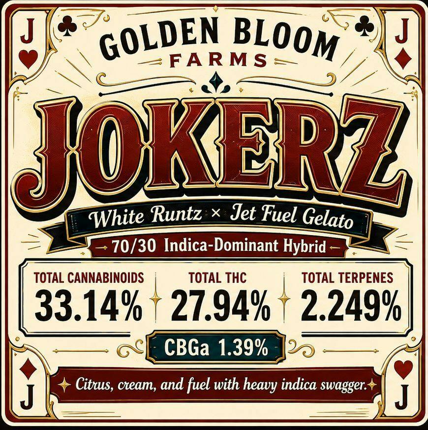 10g - GOLDEN BLOOM - JOKERZ (IH)